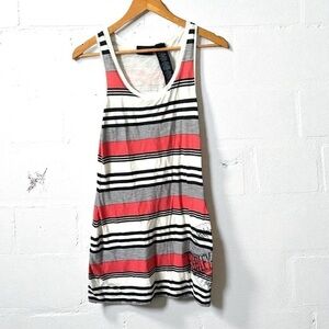 Harley Davidson striped  mini dress S